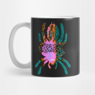 Tarantula Silhouette V27 (Tie Dye) Mug